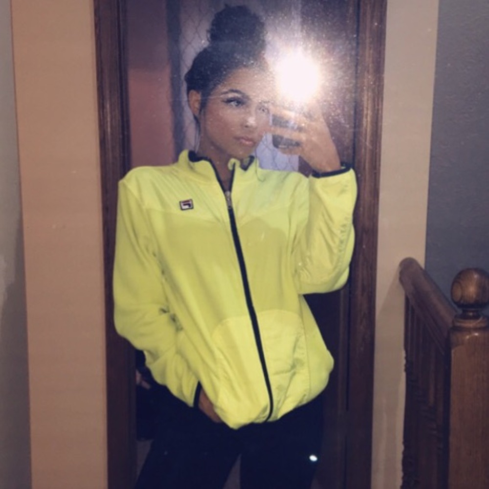 Fila neon jacket